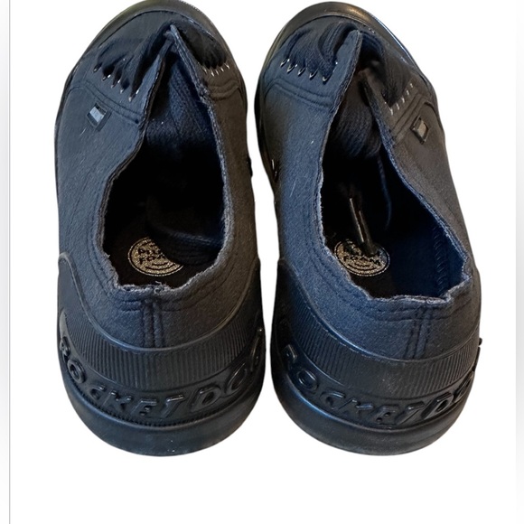 Rocket Dog Women's Cheery Canvas Cotton Sneaker Black Size 9 - Picture 4 of 6
